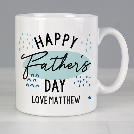 Personalised Happy Father's Day Mug
