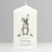 Personalised Easter Bunny Pillar Candle - Myhappymoments.co.uk