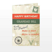 Personalised Nostalgia Card - Myhappymoments.co.uk