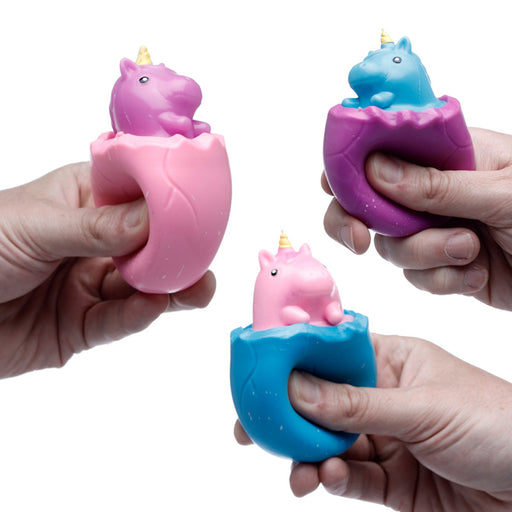 Unicorn Squeeze Pop Egg Toy