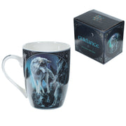 Lisa Parker Guidance Wolf Design Porcelain Mug - Myhappymoments.co.uk