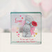 Personalised Me To You I Love You Glass Block