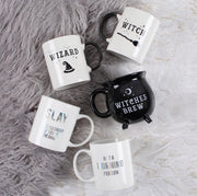 Witches Brew Cauldron Mug - Gothic Homeware