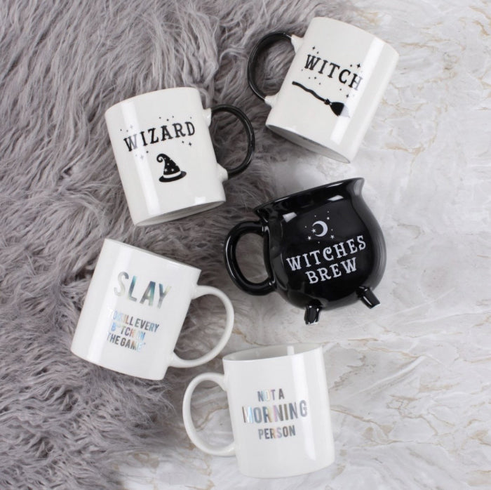 Witches Brew Cauldron Mug - Gothic Homeware