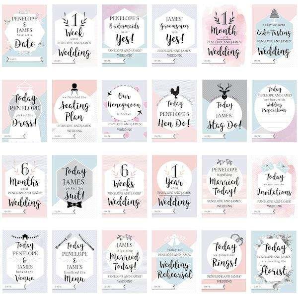 Personalised Wedding Cards: For Milestone Moments - Myhappymoments.co.uk