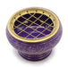 Chakra Tall Charcoal Incense Burner Jar - Crown