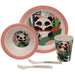 Panda Bamboo Eco Friendly Tableware Set