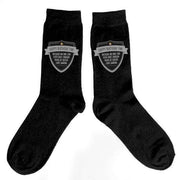 Personalised Classic Shield Men's Socks - Myhappymoments.co.uk