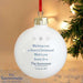 Personalised The Snowman and the Snowdog Year Bauble - Myhappymoments.co.uk
