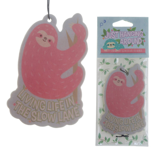 Sloth Design Strawberry Scented Car Air Freshener