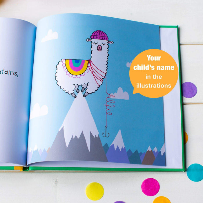 Personalised I’d Rather Be A Llama Story Book
