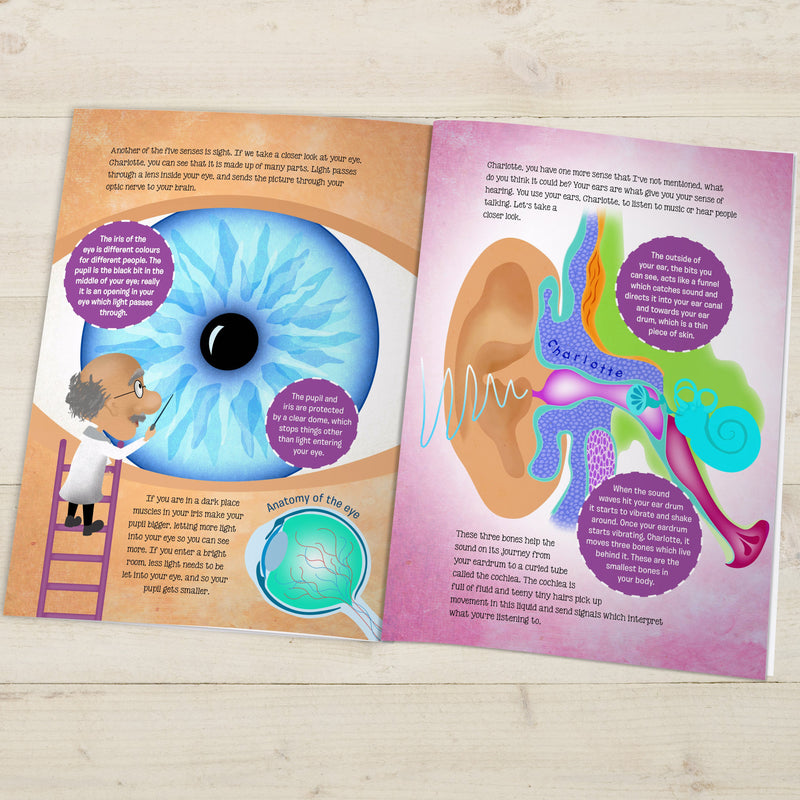 Personalised How Your Body Works Book