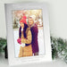 Personalised Merry Christmas Silver 5x7 Photo Frame