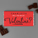 Personalised Will You Be My Valentine Milk Chocolate Bar