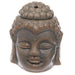 Crackle Glaze Thai Buddha Head Ceramic Oil Burner