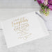 Personalised Happily Ever After Wedding Guest Book & Pen
