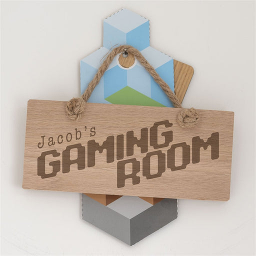 Personalised Gaming Room Sign