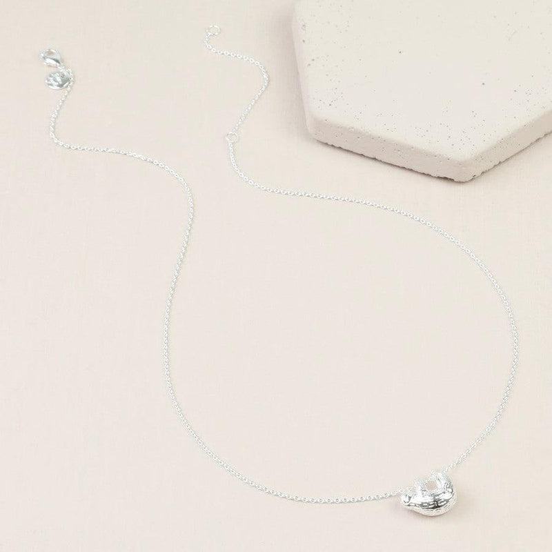 SILVER SLOTH NECKLACE