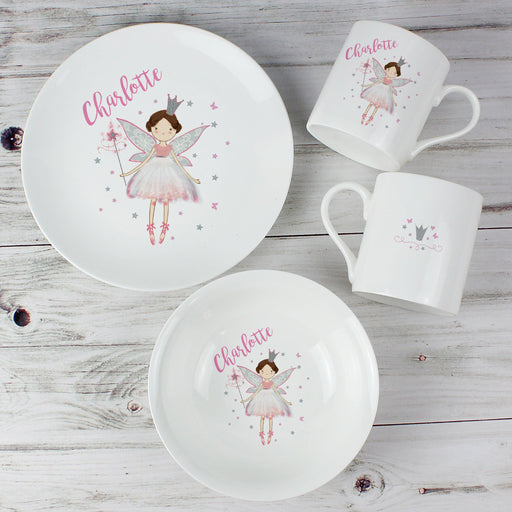 Personalised Fairy Princess Breakfast Set - Myhappymoments.co.uk