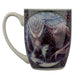 Lisa Parker Alliance Wolf and Dragon Porcelain Mug