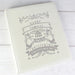 Personalised Grey Papercut Style Photo Album