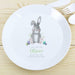 Personalised Bunny Plastic Plate - Myhappymoments.co.uk