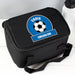 Personalised Dark Blue Football Fan Lunch Bag