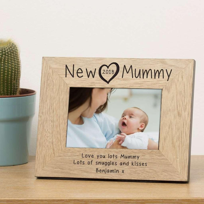 Personalised New Mummy Photo Frame - Myhappymoments.co.uk