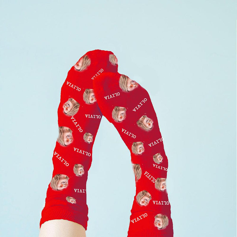 Personalised Women’s Photo Socks