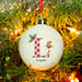 Personalised Initial Robin Bauble
