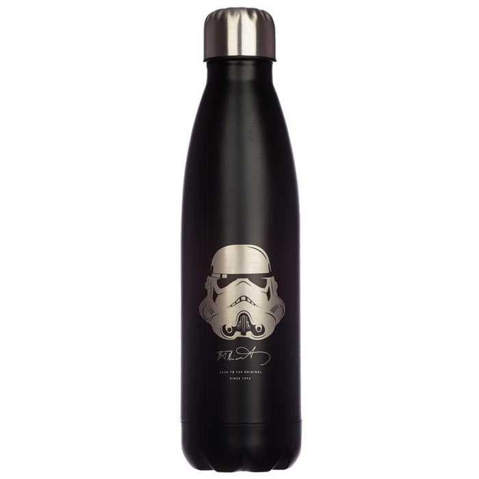 Black The Original Stormtrooper Stainless Steel Insulated Drinks Bottle
