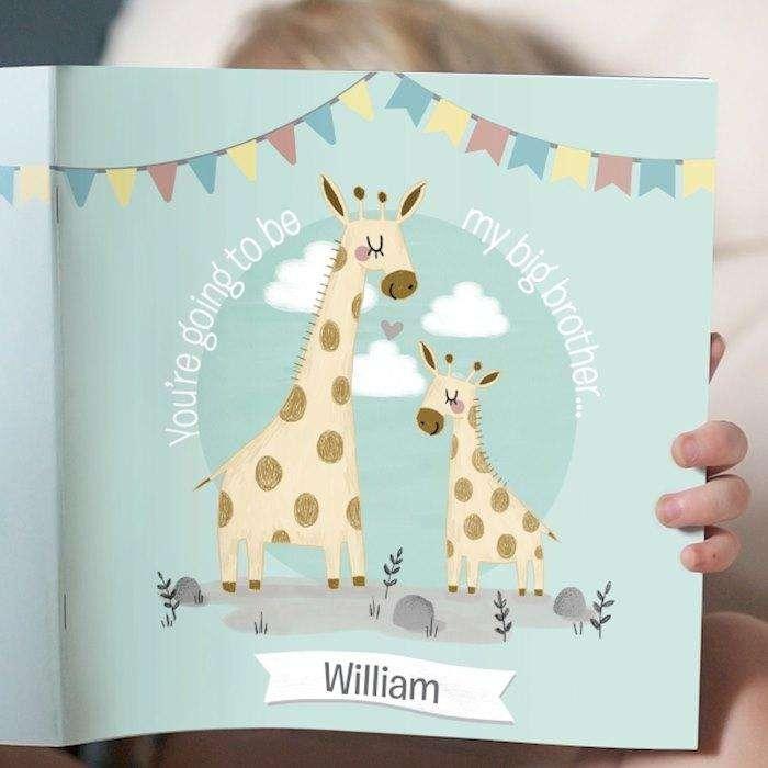Personalised Big Brother Sibling Story Book - Myhappymoments.co.uk