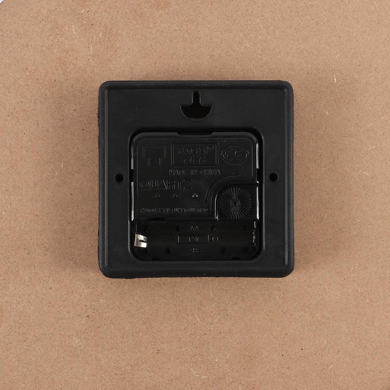 Black Triple Moon MDF Clock