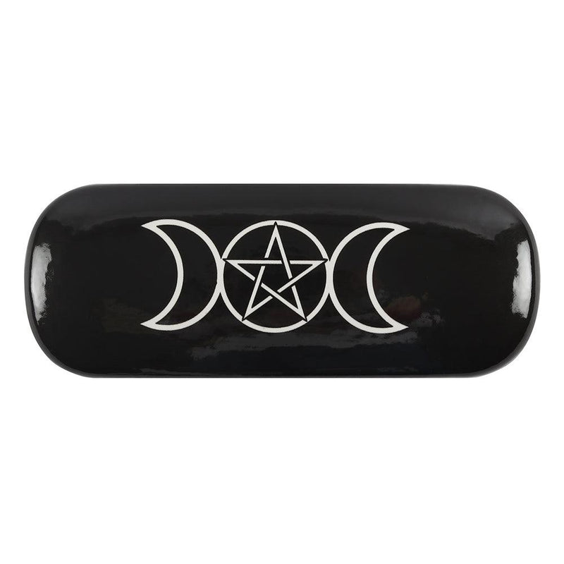 Triple Moon Pentagram Glasses Case