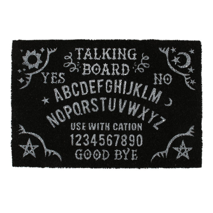 Talking Board Black Doormat, Spelling Mistake