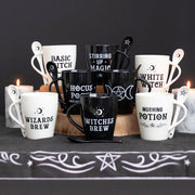Witches Brew Mug and Spoon Set - Gothic Witch Home Decor