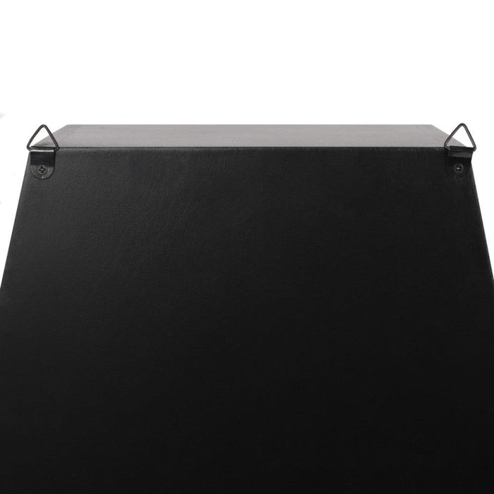 Black Coffin Display Shelf