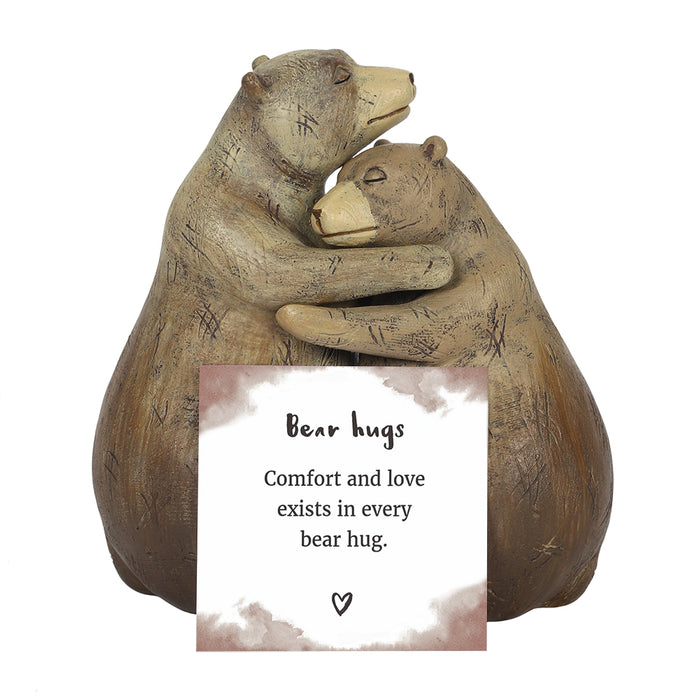 Bear Hug Couple Ornament