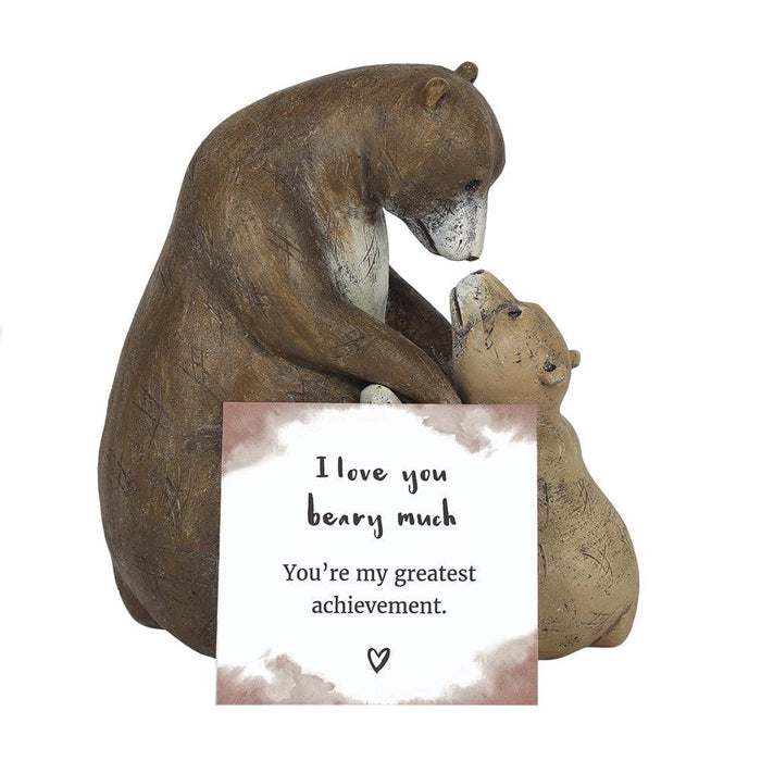 I Love You Beary Much Mother And Baby Bear Ornament