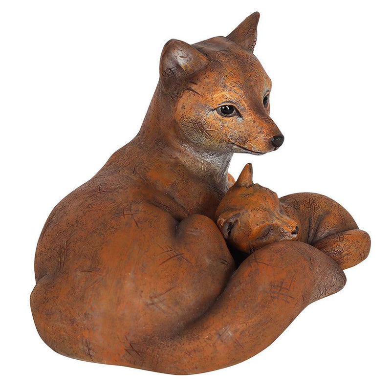 Mother and Baby Fox Ornament