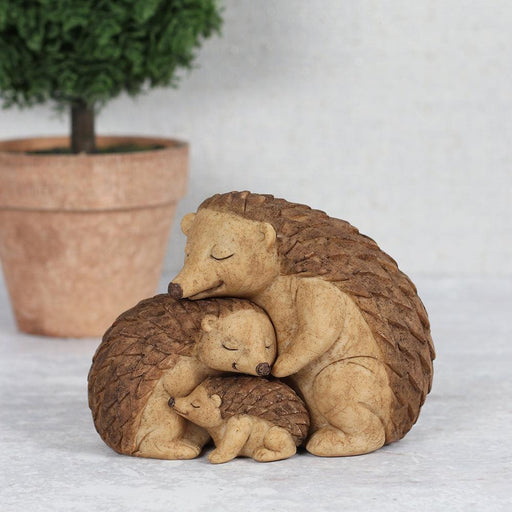 Hedgehog Family Ornament