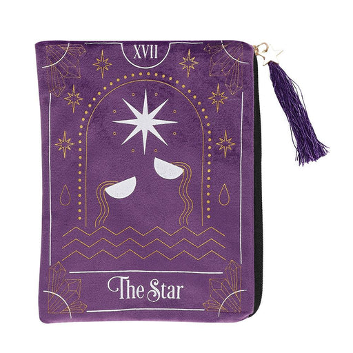 The Star Tarot Card Zippered Bag