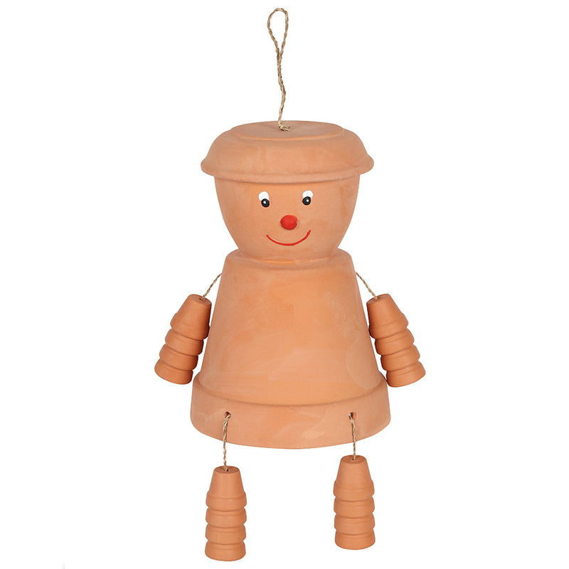 Extra Large Terracotta Pot Man