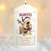 Personalised Boofle Christmas Reindeer Candle - Myhappymoments.co.uk