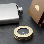 Personalised Brass Travellers Compass & Box