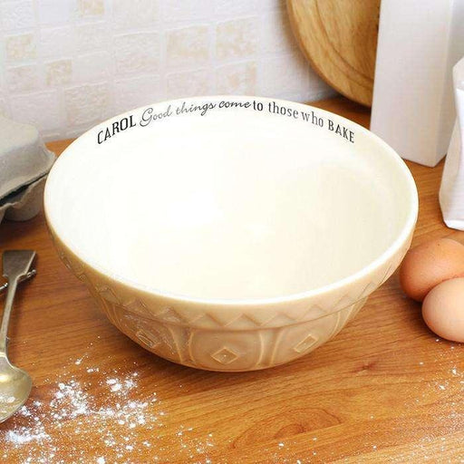 Personalised Good Things... Baking Bowl - Myhappymoments.co.uk