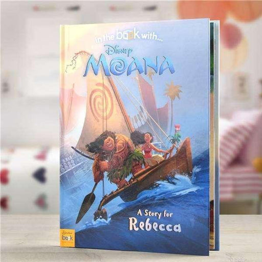 Personalised Disney Moana Story Book - Myhappymoments.co.uk