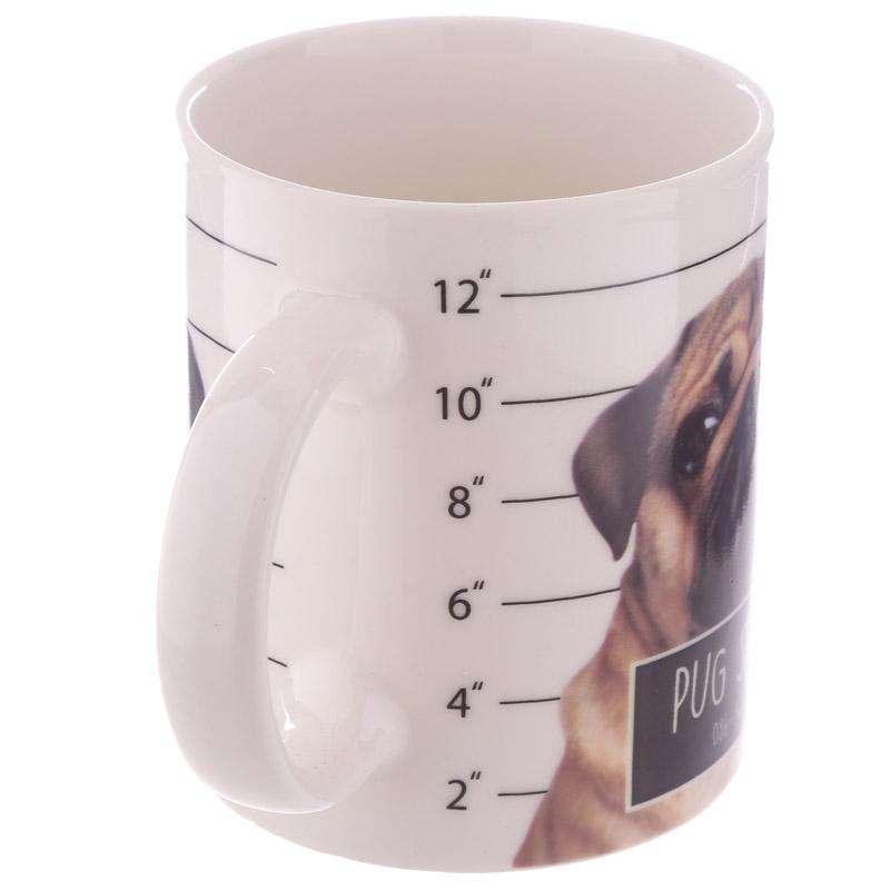 Pug Mug Cute Pug Shot Design - Myhappymoments.co.uk