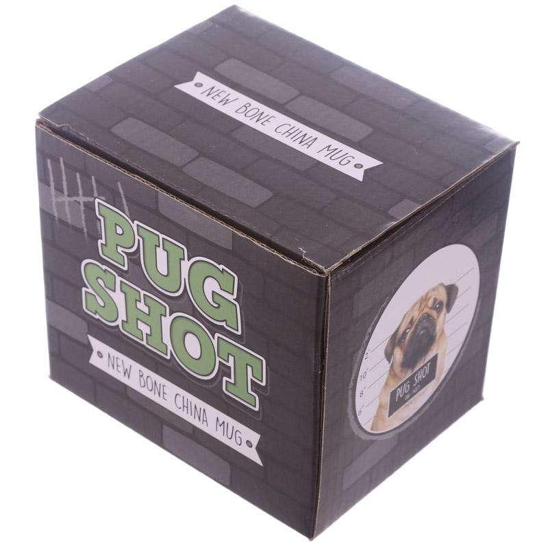 Pug Mug Cute Pug Shot Design - Myhappymoments.co.uk