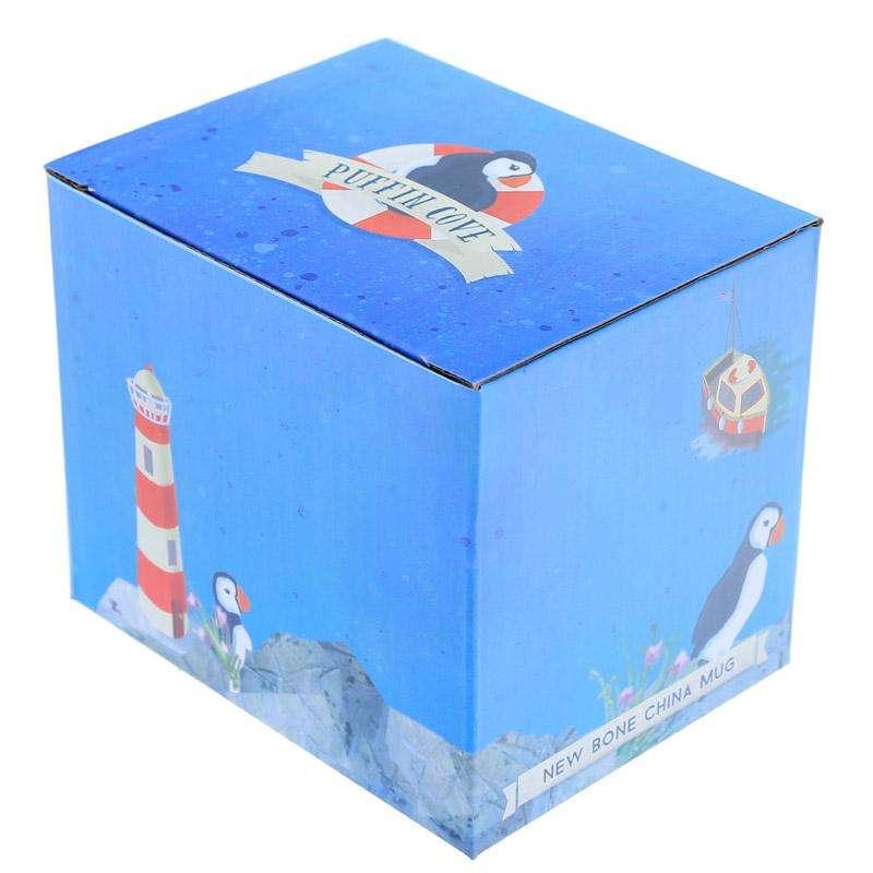 Puffin Cove Harbour Mug - Myhappymoments.co.uk